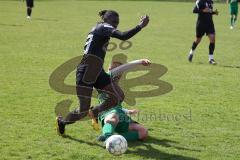 Fussball - Kreisliga - FC Grün Weiss Ingolstadt - FC Fatih Ingolstadt - Boubacarr Saho schwarz Fatih Ing - Kerim Durmus grün GW Ing. - Foto: Meyer Jürgen