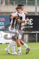 Toto Pokal; FC Memmingen - FC Ingolstadt 04, 2. Runde; Tor Jubel Treffer 0:3 Emre Gül (5, FCI)