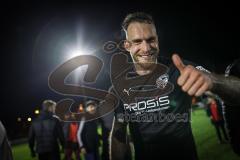 Toto-Pokal; ATSV Erlangen - FC Ingolstadt 04; Spiel ist aus,  Sieg Jubel Freude 0:2, Patrick Schmidt (9, FCI)