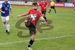 Kreisklasse -  Saison 2023/2024 - DJK Ingolstadt - FC Tegernbach - Christoph Ratberger rot Tegernbach - Foto: Meyer Jürgen