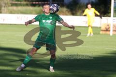 Totopokal- Saison 2023/2024 - SV Manching  - VFB Eichstätt - Sebastian Graßl (Nr.10 - SV Manching) - Foto: Meyer Jürgen