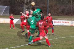 Testspiel - SV Manching - TSV Pöttmes - Johann Rybalko
(#3 Manching) - Simon Berger #5 Manching - Foto: Jürgen Meyer