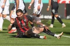 3. Liga - Saison 2024/25 - FC Ingolstadt 04 - SV Wehen Wiesbaden - Pascal Testroet (Nr.37 - FCI) - XXXXX - Foto: Meyer Jürgen