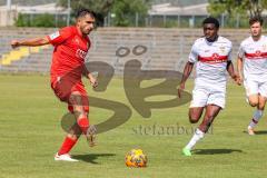 A-Junioren  Bundesliga - FC Ingolstadt 04 - VFB Stuttgart -  Saison 2022/2023 - Atak Muhammed rot FCI  - Foto: Meyer Jürgen