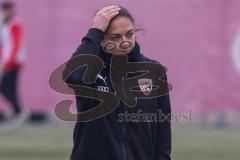 A-Junioren - Bundesliga Süd Fc Ingolstadt 04 - SC Freiburg -  Cheftrainer Wittmann Sabrina (FC Ingolstadt A-Jugend) - Foto: Meyer Jürgen