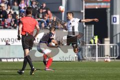 2.BL; Holstein Kiel - FC Ingolstadt 04 - Visar Musliu (16, FCI) Foul, Arslan Ahmet (7 Kiel)