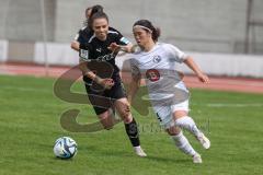 2. Bundesliga Frauen - Saison 2023/24 - FC Ingolstadt 04 Frauen - Turbine Potsdam - Melike Pekel (Nr.38 - FCI) - Ito Sara weiss Potsdam - Foto: Meyer Jürgen