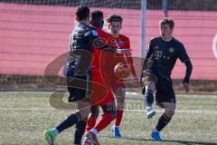 A - Junioren Bundesliga Süd/Südwest -  Saison 2021/2022 - FC Ingolstadt 04 - FC Bayern München - Hoti Valentin (#6 FCI) - Foto: Meyer Jürgen