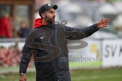 2023_11_5 - SV Kasing - TV Münchsmünster - Kreisliga - Saison 2023/24 -  Fabian Reichenberger Trainer Kasing - Foto: Meyer Jürgen