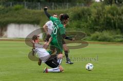 Toto-Pokal Donau/Isar 21/22 - TSV Gaimersheim - FC Gerolfing - Atilla Demir grün Gerofing - Foto: Meyer Jürgen