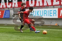 Im Bild: Hatim Moussaoui (#9 FCI B-Junioren)

Fussball - B-Junioren - Relegation 2021  - FC Ingolstadt 04 - SSV Jahn Regensburg -  Foto: Ralf Lüger/rsp-sport.de