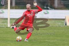 Landesliga - Saison 2024/25 - SV Manching - FC Kempten - Torwart Obermeier Thomas (Nr.1 - SV Manching) - XXXXX - Foto: Meyer Jürgen
