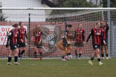 2. Bundesliga Frauen - Saison 2025/26 - FC Ingolstadt 04 Frauen - VFB Stuttgart  - Betretene Gesichter nach dem 1:1 Ausgleichstreffer - enttäuscht -  - XXXXX - Foto: Meyer Jürgen