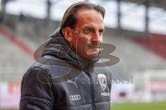 2.BL; FC Ingolstadt 04 - SG Dynamo Dresden; vor dem Spiel Cheftrainer Rüdiger Rehm (FCI)