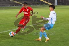 Bayernliga - U17 - Saison 2022/2023 - FC Ingolstadt 04 -  1860 München - Polat Arel rot FCI - Foto: Meyer Jürgen