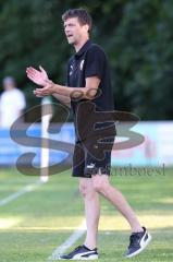 Freundschaftsspiel - Saison 2023/2024 - SV Manching - FC Ingolstadt 04 - Cheftrainer Thomas Karg (FCI II) -  - Foto: Meyer Jürgen