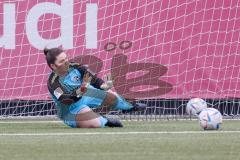 2. Fußball-Liga - Frauen - Saison 2022/2023 - FC Ingolstadt 04 - VFL Wolfsburg II - Torwart Franziska Meier (Nr.1 - FCI Frauen) - Foto: Meyer Jürgen