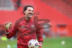 3. Liga; FC Ingolstadt 04 - TSV Havelse; vor dem Spiel Torwart Kai Eisele (25, FCI)