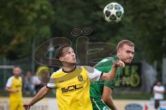 Landesliga - Saison 2026/27 - SV Manching - TSV Gersthofen - Dzenis Seferovic (Nr.6 - SV Manching) - Avdic Din gelb Gersthofen - Foto: Meyer Jürgen