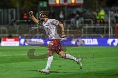 3. Liga; FC Viktoria Köln - FC Ingolstadt 04; Tor Jubel Treffer Yannick Deichmann (20, FCI) 0:1