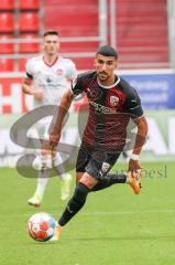 2.BL; FC Ingolstadt 04 - 1. FC Nürnberg - Nassim Boujellab (8, FCI) Handwerker Tim (29 , 1.FCN)