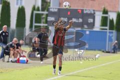 *** Bayernliga Nord - Saison 2025/26 - FC Ingolstadt 04 II - ATSV Erlangen - Micah Ham (Nr.25 - FC Ingolstadt II) - XXXXX - Foto: Meyer Jürgen