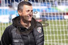 3. Liga; SV Meppen - FC Ingolstadt 04; vor dem Spiel Cheftrainer Michael Köllner (FCI)