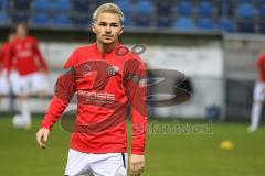 3. Liga; SV Waldhof Mannheim - FC Ingolstadt 04; Thomas Rausch (45, FCI) vor dem Spiel