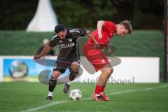 Kreisliga - Saison 2026/27- SV Zuchering - Türkisch SV Ingolstadt - Muhammed Karaca schwarz Türkisch - Laurenz Klein rot Zuchering - Foto: Meyer Jürgen