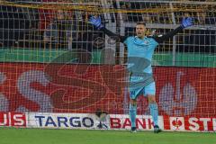 DFB Pokal; Borussia Dortmund - FC Ingolstadt 04; Torwart Fabijan Buntic (24, FCI) schreit