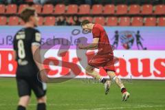 3. Liga; FC Ingolstadt 04 - SC Verl; 1:2 Tor Jubel Treffer Jasper Maljojoki (23, FCI)