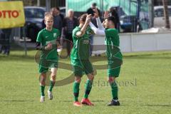 Fussball - Kreisliga - FC Grün Weiss Ingolstadt - FC Fatih Ingolstadt - Adar Gectan grün GW Ing. mit dem 1:1 Ausgleichstreffer - jubel - Foto: Meyer Jürgen