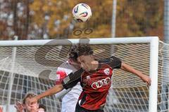 A-Junioren Bundesliga -  Saison 2026/27 - FC Ingolstadt 04 - VFB Stuttgart - Kaydin Malik rot FCI - Idrizi Armand weiss Stuttgart -  Foto: Meyer Jürgen