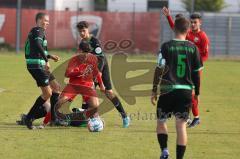 B-Junioren - Bayernliga -  Fc Ingolstadt 04 - SpVgg Greuther Fürth II - Chronas Vasilios rot FCI -  Foto: Meyer Jürgen