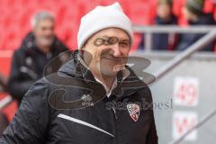 3. Liga; FC Ingolstadt 04 - SV Sandhausen; vor dem Spiel Geschäftsführers Dietmar Beiersdorfer (FCI Sport Kommunikation)