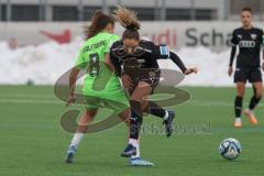 2023_12_10 - 2. Bundesliga - Saison 2023/24 - FC Ingolstadt 04 Frauen - VFL Wolfsburg - Ivana Slipcevic (Nr.8 - FCI Frauen) - Beyer Lisa grün Wolfsburg - Foto: Meyer Jürgen