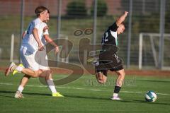 Bezirksliga - Saison 2026/27- TSV Gaimersheim - FC Gerolfing - David Wendrich (Nr.14 - FC Gerolfing) - Gabriel Weiß (Nr.32 - TSV Gaimersheim) - Foto: Meyer Jürgen