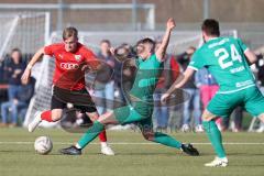 Bayernliga Nord - Saison 2023/24 - FC Ingolstadt 04 II - TSV Neudrossenfeld - Benedigt Schwearzensteiner (Nr.4 - FCI) - XXXXX - Foto: Meyer Jürgen