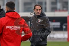2.BL; FC Ingolstadt 04 - Training, neuer Cheftrainer Rüdiger Rehm, Pressekonferenz, Cheftrainer Rüdiger Rehm (FCI) leitet erstes Training