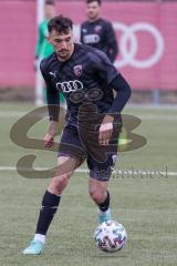 Bayernliga Süd - Saison 2021/2022 - FC Ingolstadt 04 II -  SpVgg Unterhaching - Arian Llugiqi #9 FCI  - Foto: Meyer Jürgen