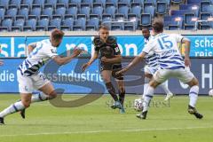 3. Liga - MSV Duisburg - FC Ingolstadt 04 - Filip Bilbija (35, FCI) Tobias Fleckstein (15 MSV) Joshua Bitter (23 MSV)