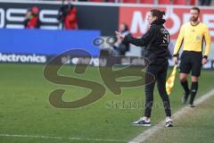 3. Liga - Saison 2024/25 - FC Ingolstadt 04 - 1. FC Saarbrücken - XXXXX - XXXXX - Foto: Meyer Jürgen - Cheftrainerin Sabrina Wittmann (FCI)