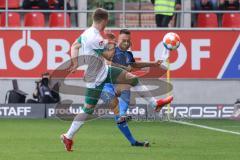 2.BL; FC Ingolstadt 04 - Werder Bremen, Dominik Franke (3 FCI) Osako Yuya (8 Bremen)