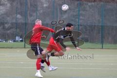 Bezirksliga - 2022/2023 - FC Fatih Ingolstadt - SpVgg Feldmoching - Nikola Mavracic rot Feldmoching - - Akif Abasikeles schwarz Fatih - Foto: Meyer Jürgen