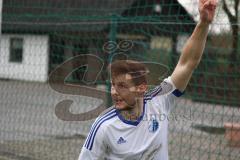 Kreisliga - Saison 2022/2023 - Sv Hundszell - TSV Ober/Unterhaunstadt - Der 1:1 Ausgleichstreffer durch Maximilian Friebe weiss Hundszell - jubel - Foto: Meyer Jürgen
