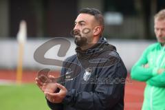 Bezirksliga - Saison 2022/2023 -FC Fatih Ingolstadt - SVN München - Serkan Demir Trainer Fatih - Foto: Meyer Jürgen