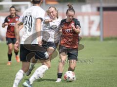 2. Bundesliga Frauen - Saison 2026/27  - FC Ingolstadt 04 Frauen - 1.FCC Turbine Potsdam - Stefanie Reischmann (Nr.24 - FCI Frauen) - Noesgaard Sofia Rejkjaer weiss Potsdam - Foto: Meyer Jürgen