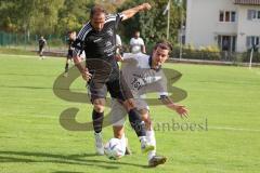 Kreisliga - Saison 2022/2023 - TSV Großmehring - Türk SV Ingolstadt - Ibrahim Sahin Türk SV Ing. - Fabio Münzhuber weiss Großmehring -  - Foto: Meyer Jürgen