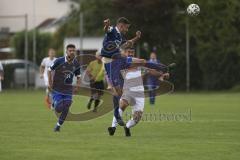 Kreisklasse - Saison 2023/2024 - TSV Großmehring - SV Buxheim - Michael Kaps blau Großmehring - Alex Libeg weiß Buxheim - Foto: Meyer Jürgen