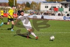 Kreisliga - Saison 2022/2023 - TSV Gaimersheim - FC Hitzhofen/Oberzell - Der 1:0 Führungstreffer durch Benjamin Anikin weiss Gaimersheim - jubel - Patrick Schwarz gelb Hitzhofen - Foto: Meyer Jürgen